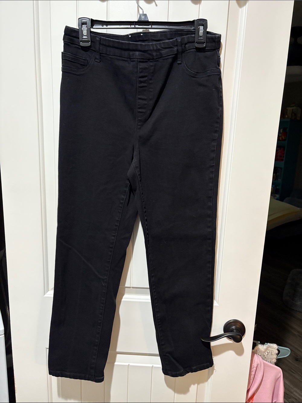 Time and Tru Black Straight Leg Pants
